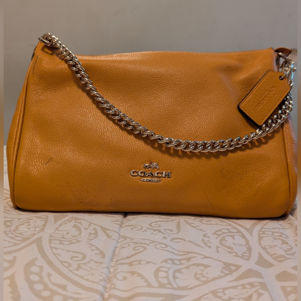 Coach Carrie Crossbody Pebbled Leather F36666